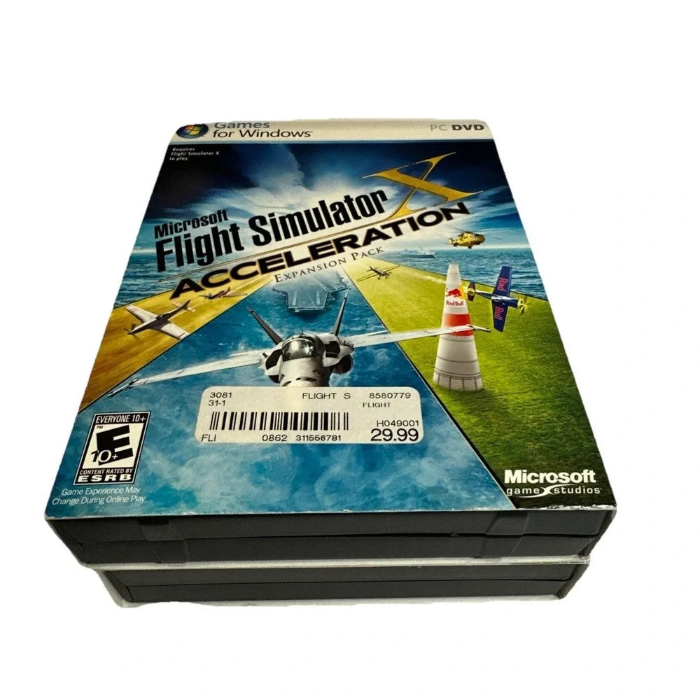 Microsoft Flight Simulator X: Deluxe edition + Acceleration Expansion PC